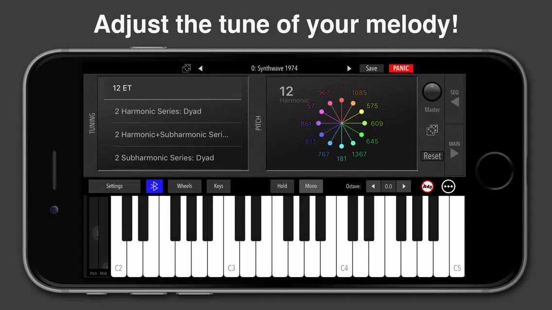Simple Easy Piano Synthesizer स्क्रीनशॉट