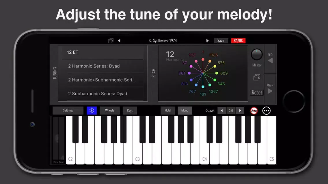 Simple Easy Piano Synthesizer स्क्रीनशॉट