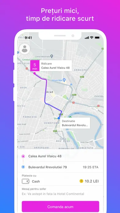 Zrzuty ekranu Taxi Verbita