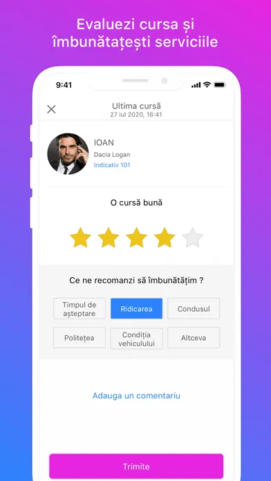 Zrzuty ekranu Taxi Verbita