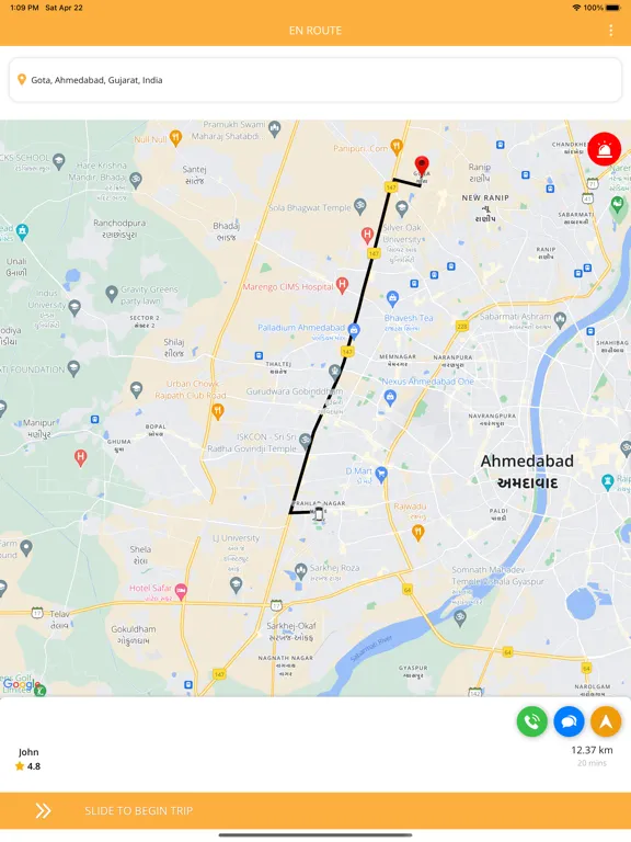 تصاویر ProTaxiX Driver iPad 