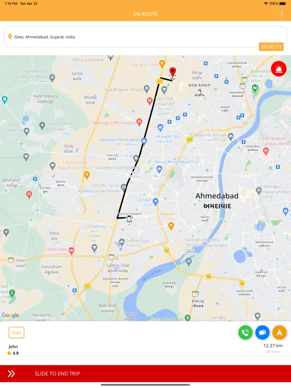 تصاویر ProTaxiX Driver iPad 