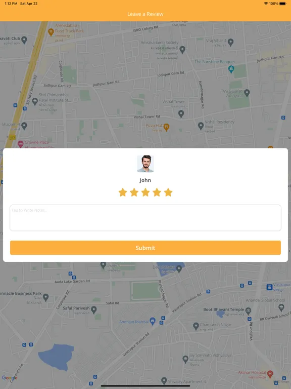 تصاویر ProTaxiX Driver iPad 
