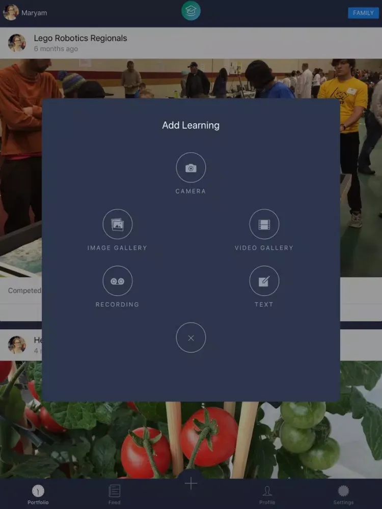 Screenshot di Learnly Homeschooling iPad 
