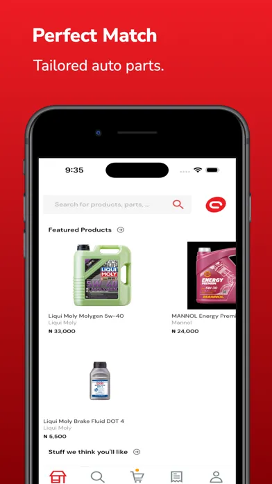 Capturas de tela do Autowarehouse - Auto Parts