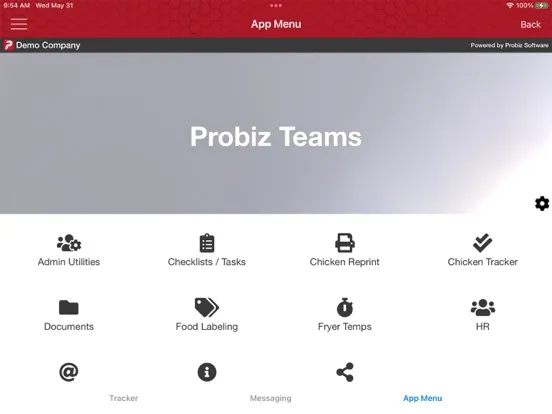 صور Probiz App iPad 