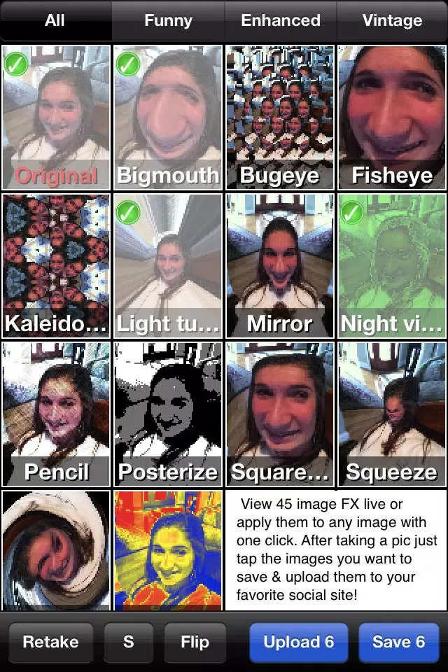 Zrzuty ekranu Quickpics Social Lite