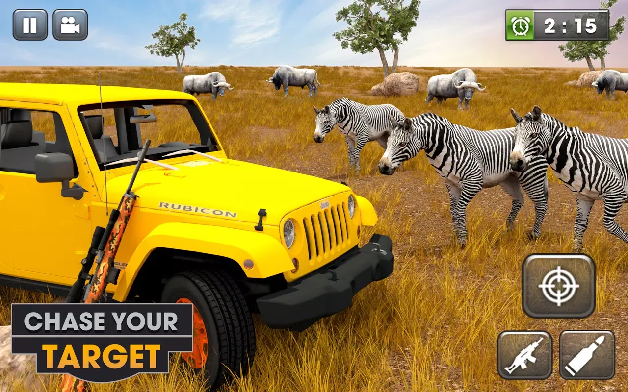 Ảnh chụp màn hình của Wildlife SUV Hunting Game