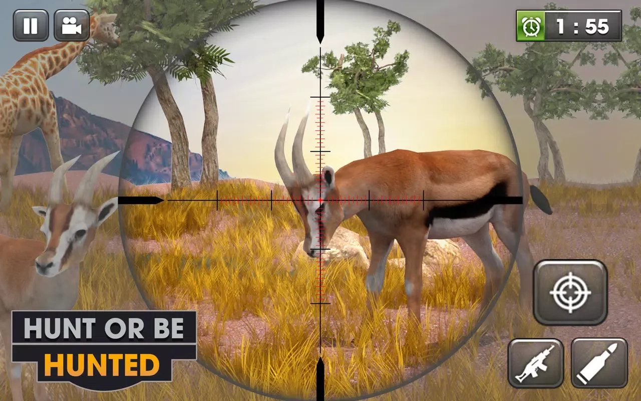 Ảnh chụp màn hình của Wildlife SUV Hunting Game