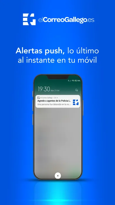 Screenshot di El Correo Gallego