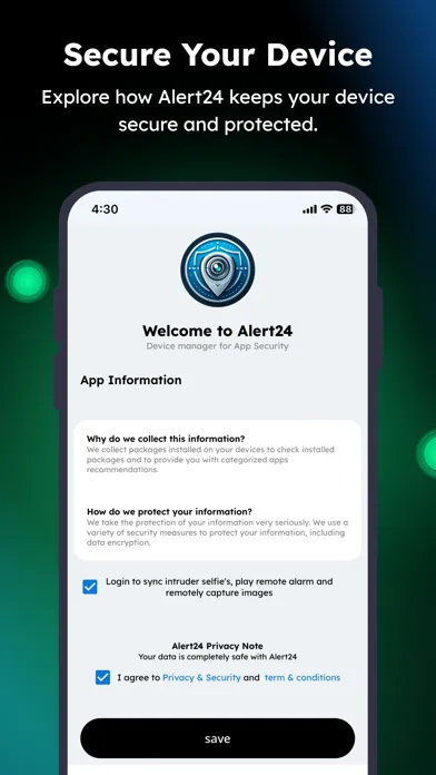 Alert 24 Screenshots