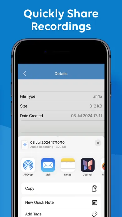 Voice Memos & Sound Recorder Screenshots