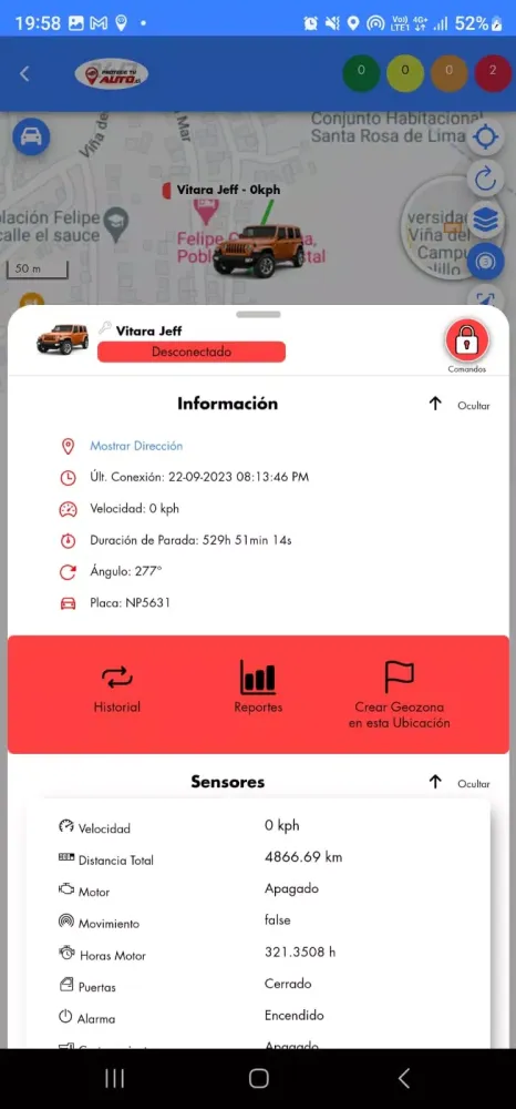 Protege Tu Auto سکرین شاٹس