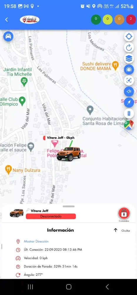 Protege Tu Auto سکرین شاٹس