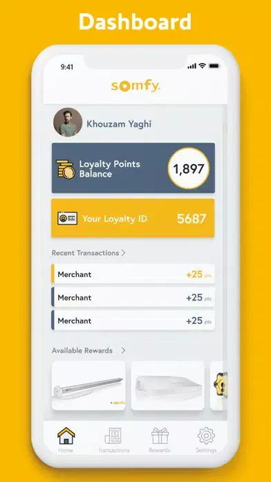 Somfy Rewards Pro应用截图