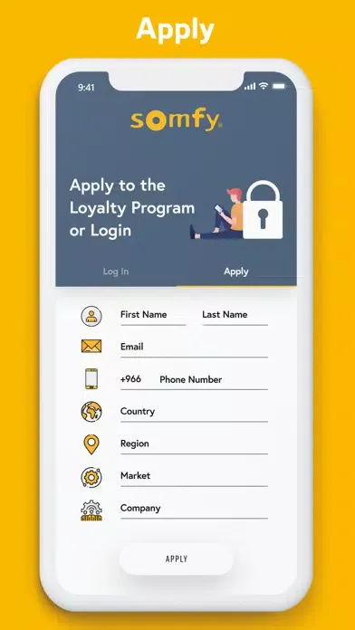 Somfy Rewards Pro应用截图