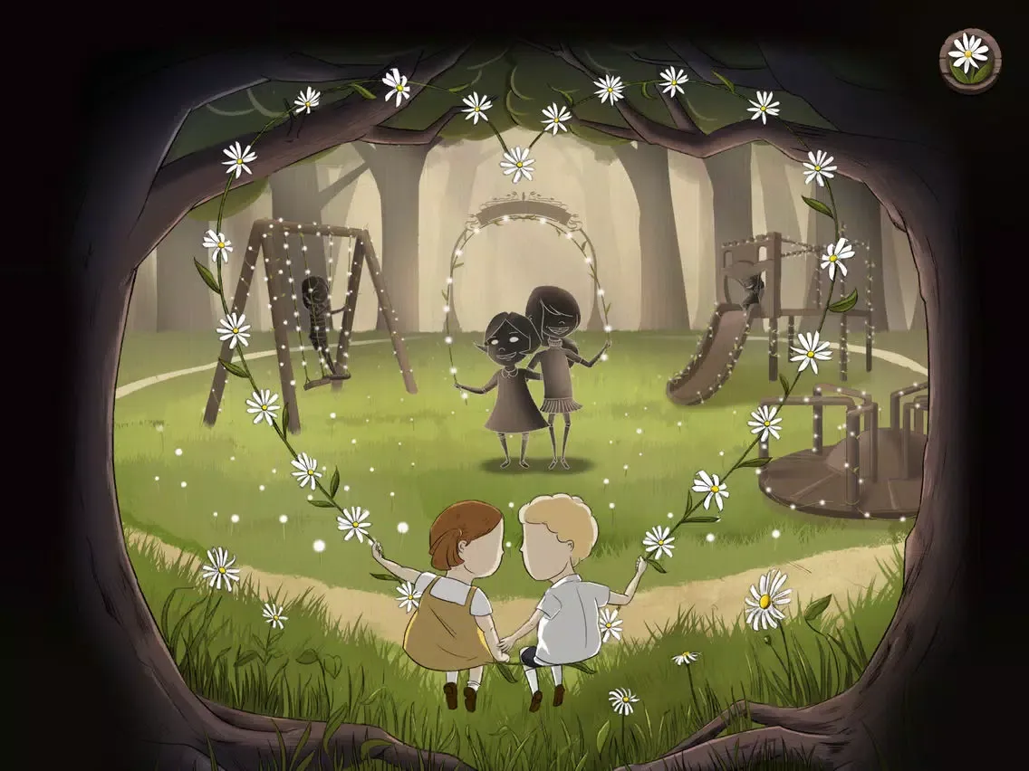 ภาพหน้าจอของ Daisy Chain iPad 