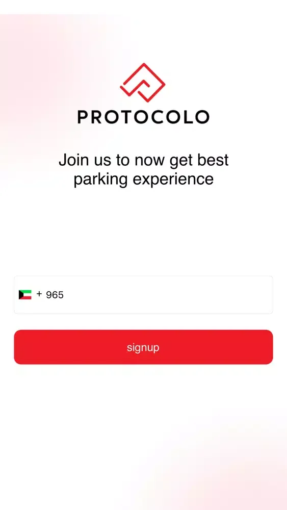 Capturas de tela do Protocolo Valet