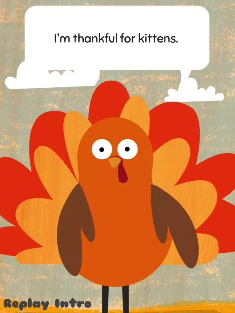 Tangkapan layar Thankful Turkey iPad 