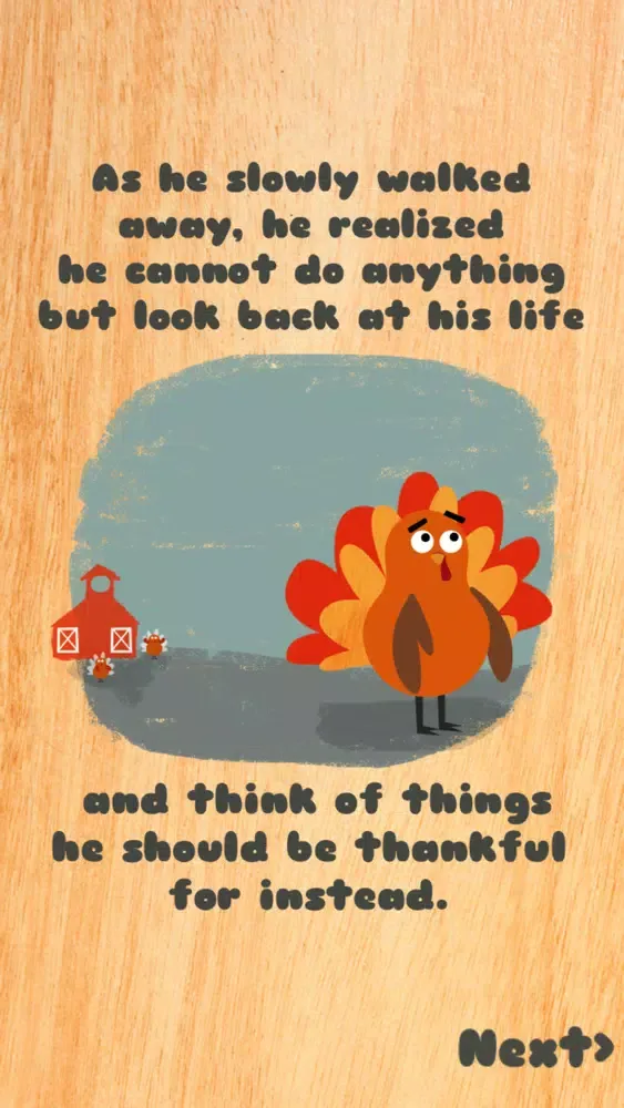 Tangkapan layar Thankful Turkey