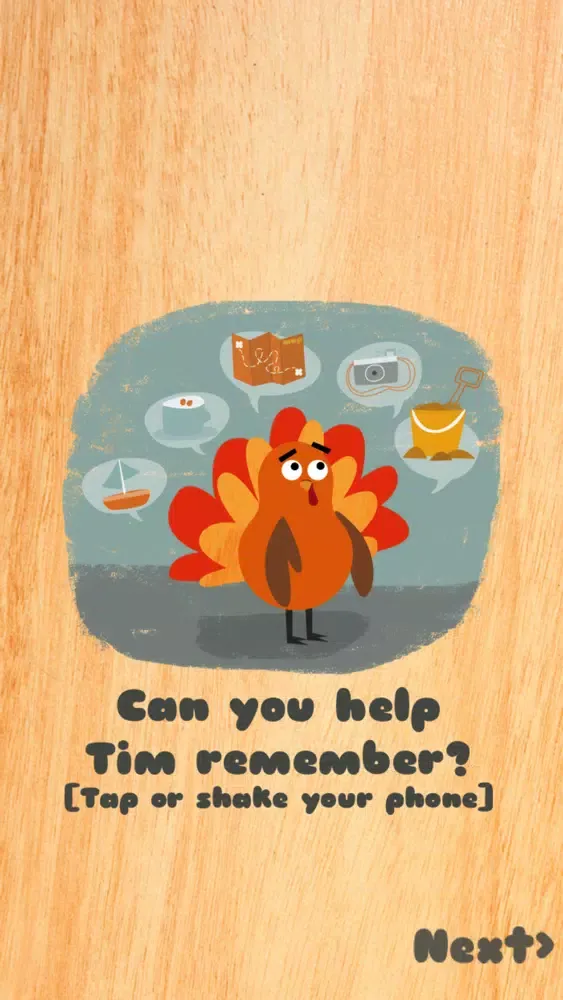 Tangkapan layar Thankful Turkey