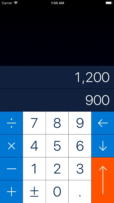 Calx: Stack calculator سکرین شاٹس