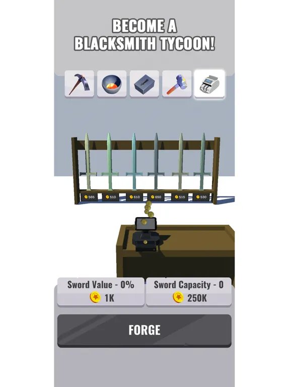 Скриншоты Forge Ahead - Be a Blacksmith iPad 