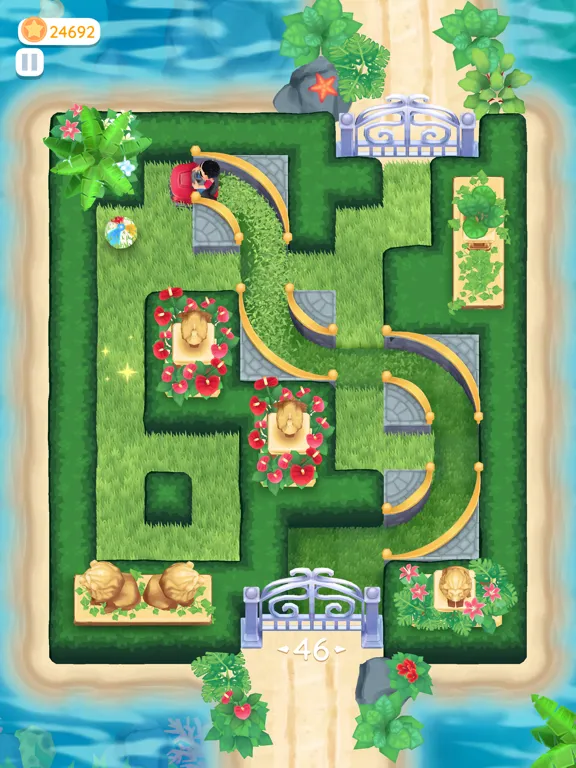 Capturas de pantalla de Mowing Mazes iPad 