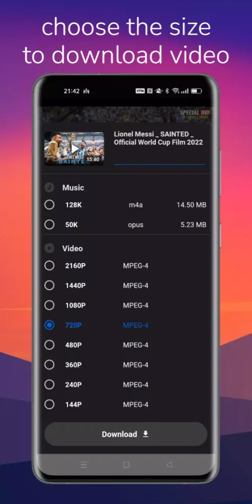 Capturas de tela do ProTube- Float Video Player