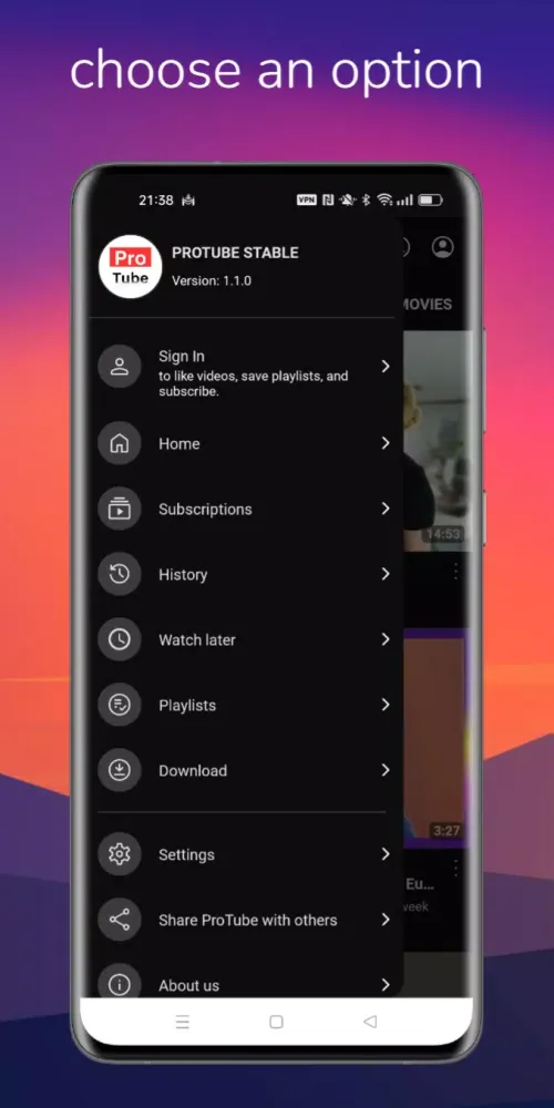Capturas de tela do ProTube- Float Video Player