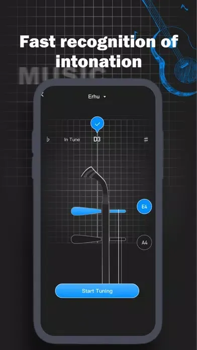 تصاویر GuitarTuner-Ukulele&Bass Tuner