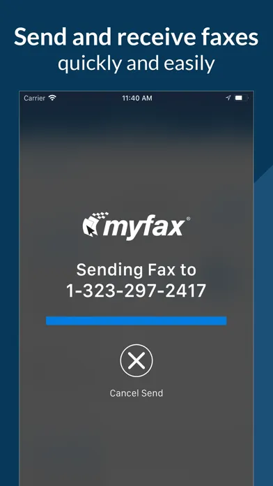 MyFax App–Send and Receive Fax Screenshots