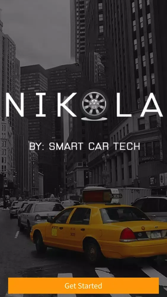 Ảnh chụp màn hình của Nikola Passenger App