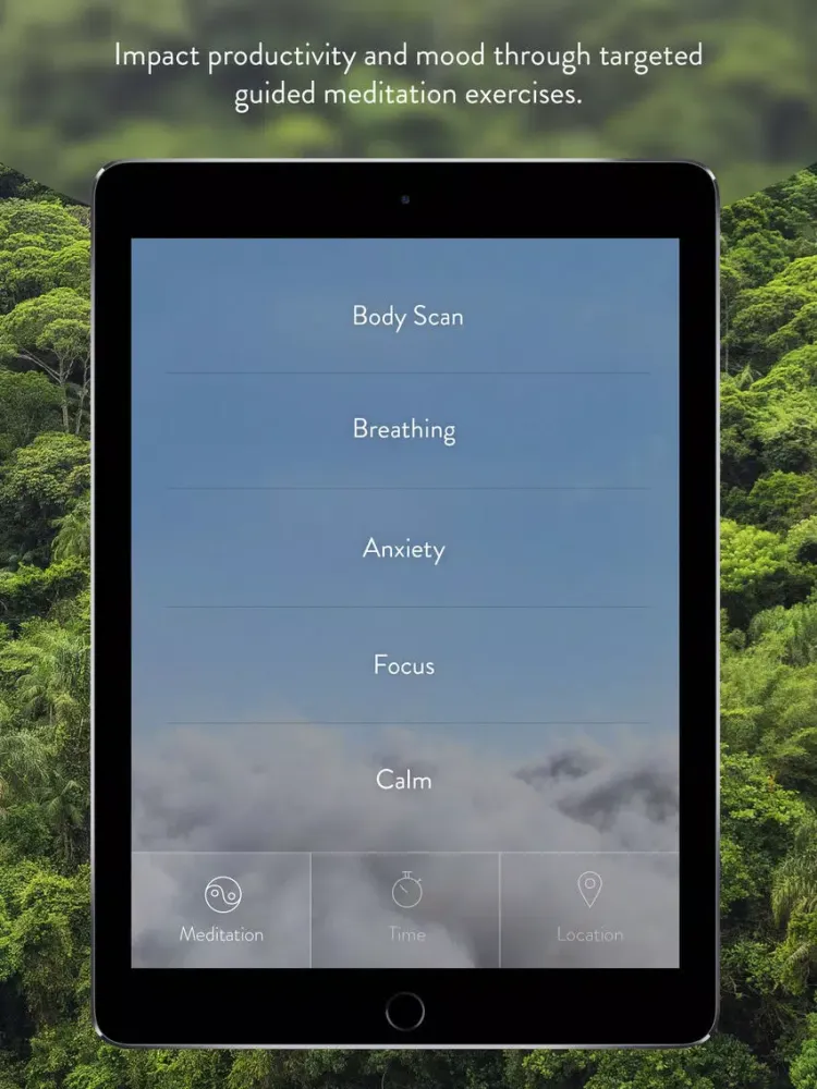 Captures d'écran de Provata VR - Guided Meditation & Mindfulness iPad 