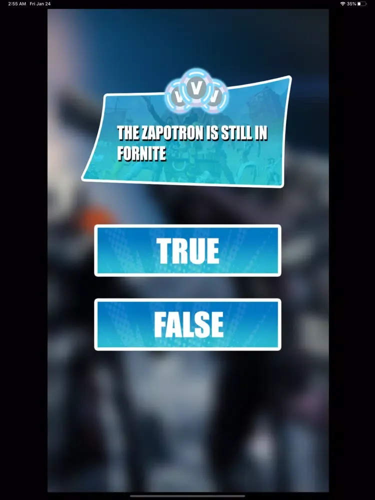 Pro Vbucks for Fortnite l Quiz iPad 應用截圖
