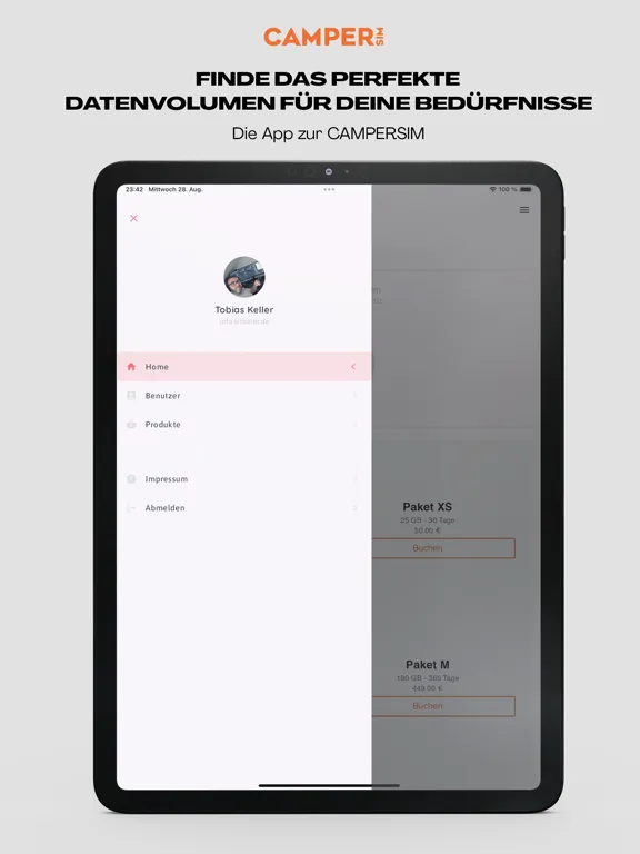 CamperSim iPad  Screenshots