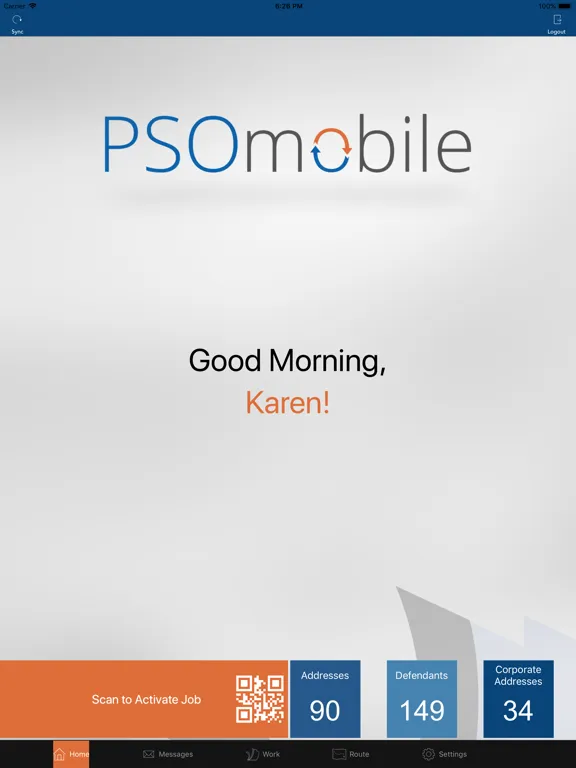PSO Mobile iPad 应用截图