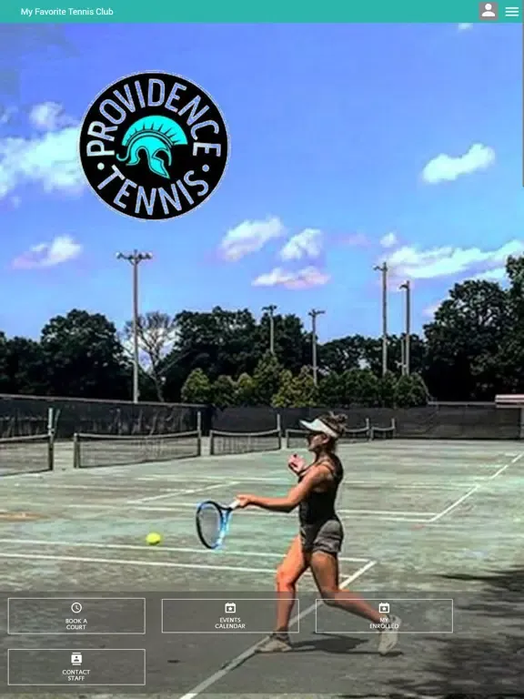 Ảnh chụp màn hình của Providence Tennis Academy iPad 
