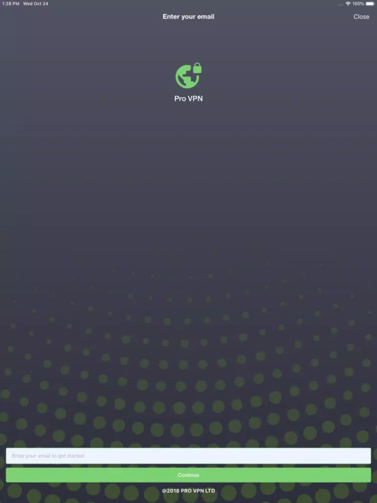 تصاویر ProVPN iPad 