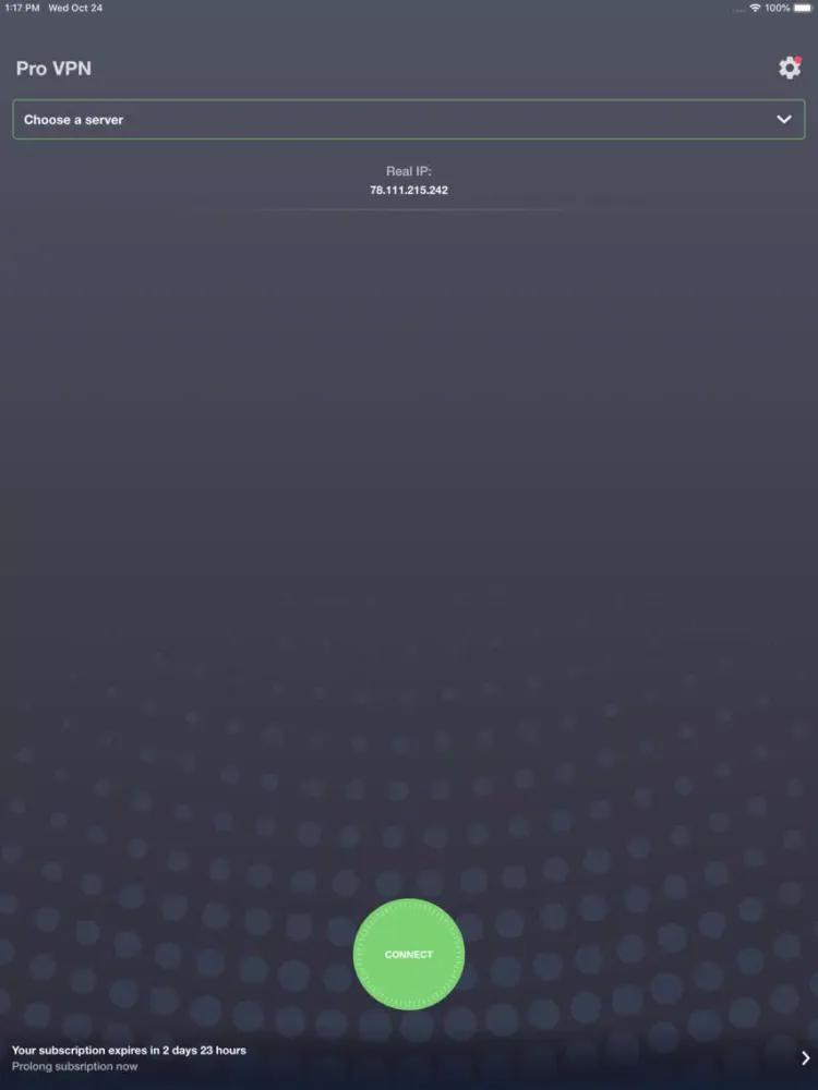 تصاویر ProVPN iPad 