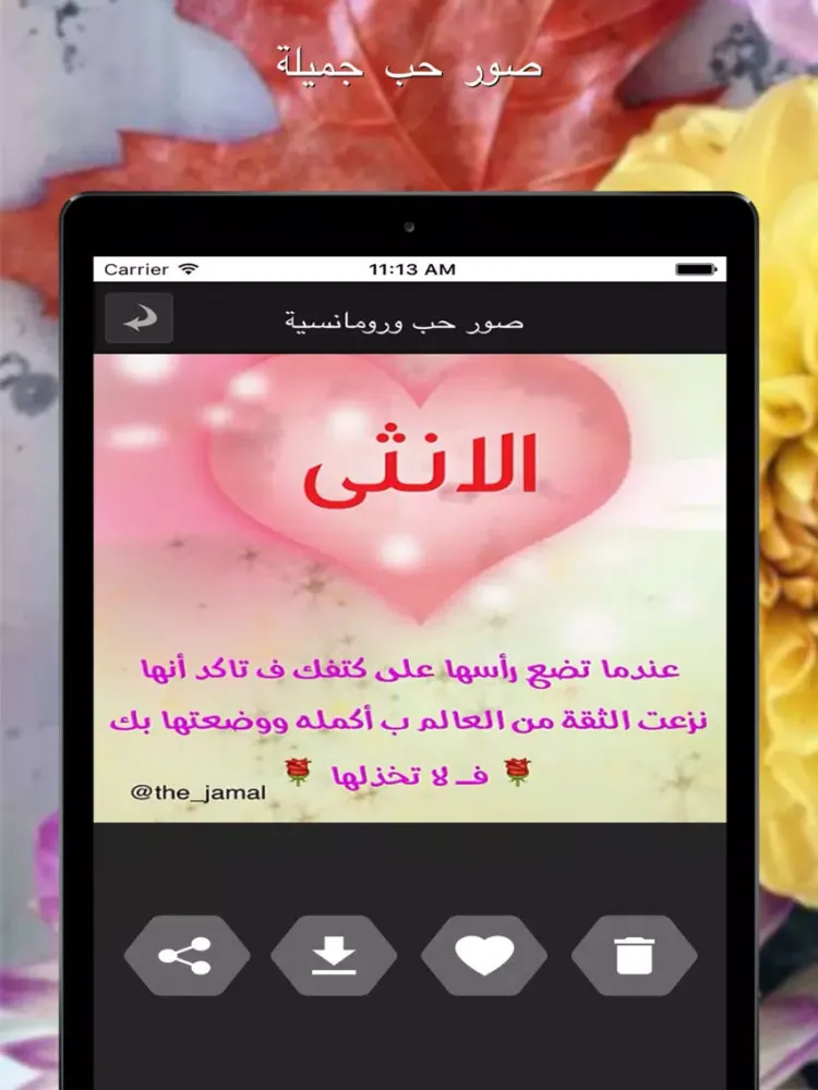 صور حب رومانسية جميلة iPad  Screenshots