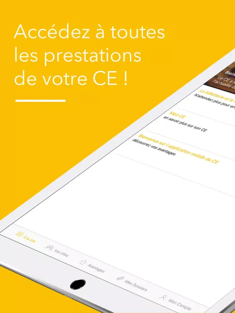 Capturas de pantalla de CE DUP VERTIV FRANCE iPad 