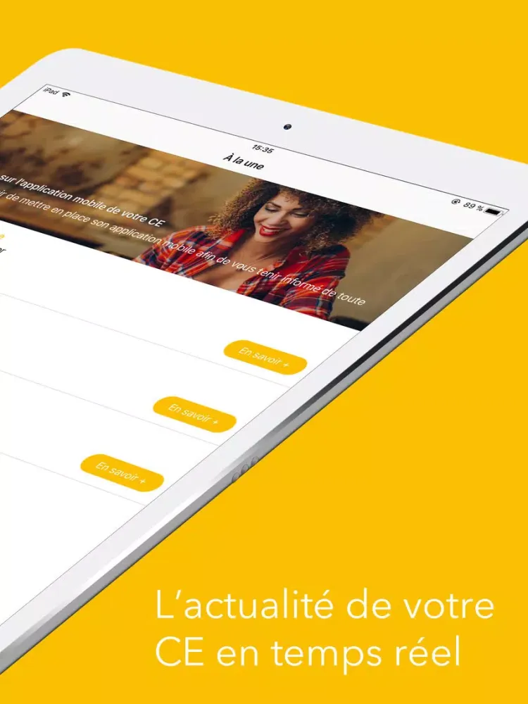Capturas de pantalla de CE DUP VERTIV FRANCE iPad 