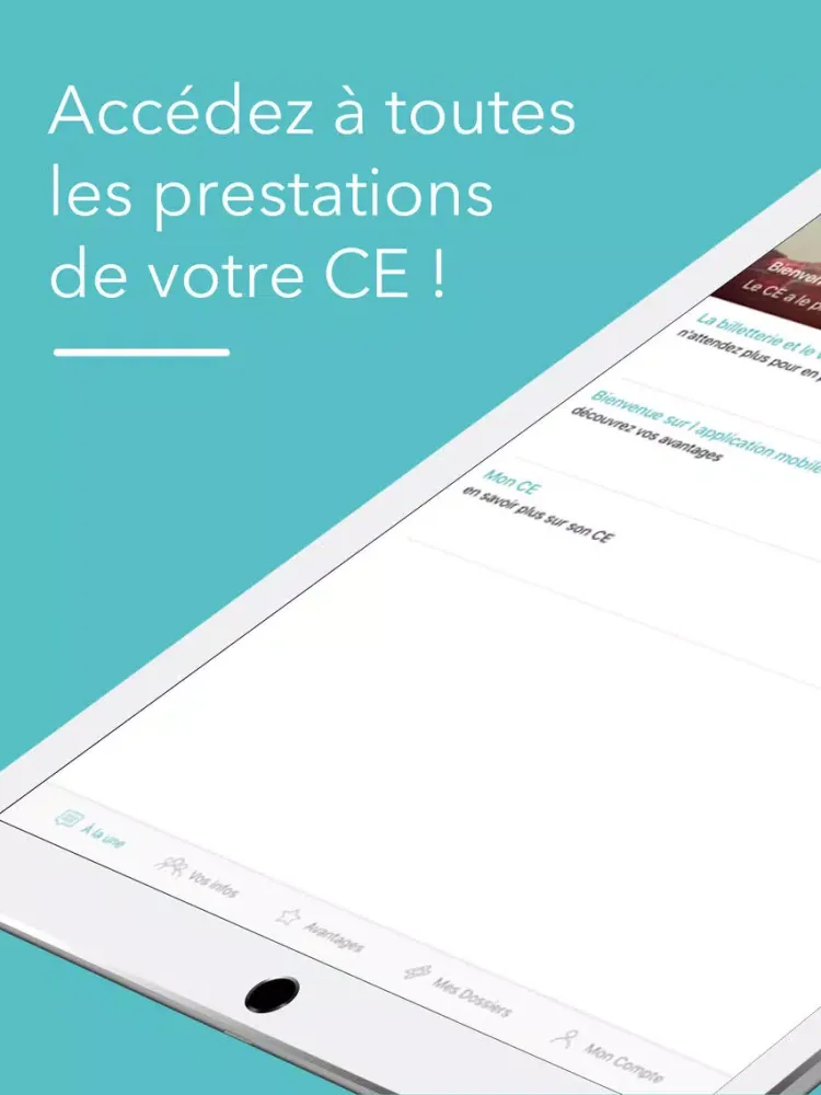 Screenshot di My Comité iPad 
