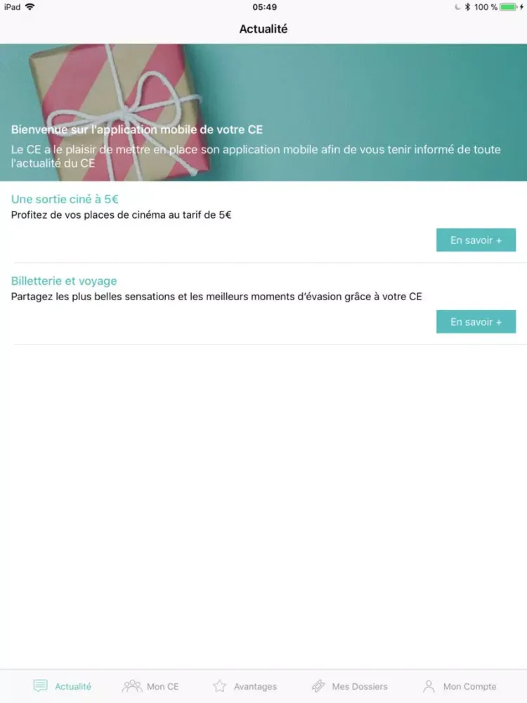 CE SEMEA iPad  스크린샷