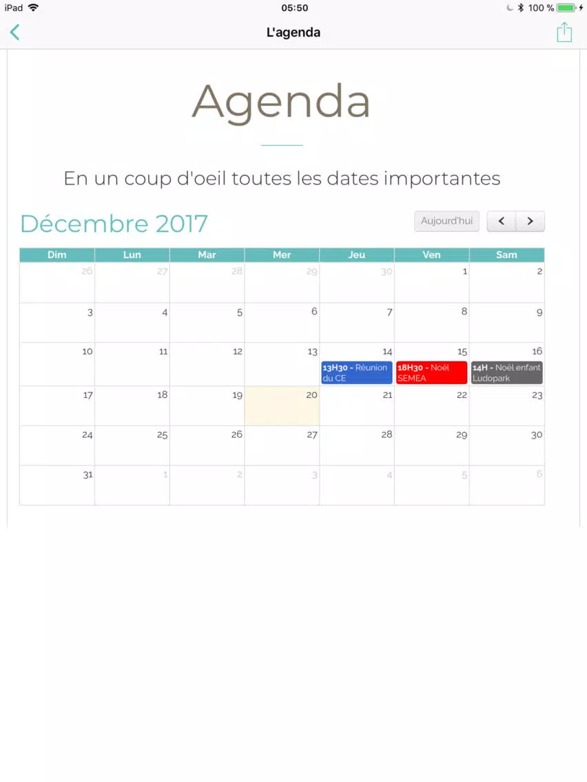 Tangkapan layar CE SEMEA iPad 
