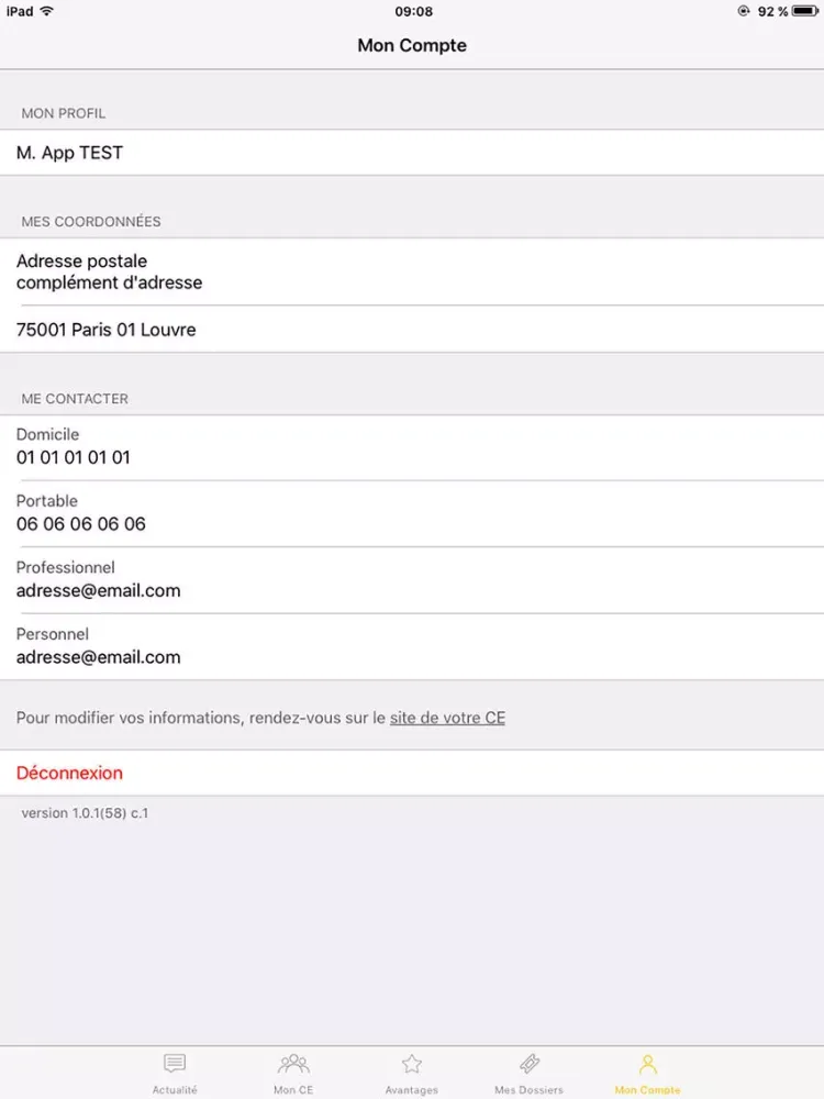 CE PASSAT iPad  स्क्रीनशॉट
