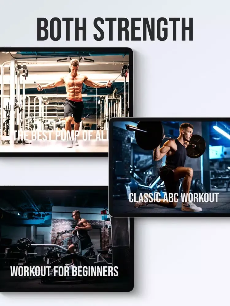 Capturas de pantalla de Pro Workout: Get Fit & Strong iPad 
