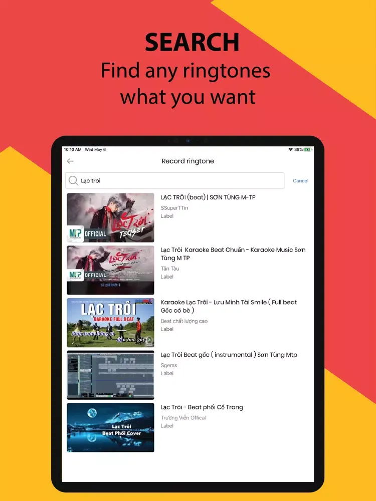 Cool Ringtones - Mp3 Cutter iPad  スクリーンショット