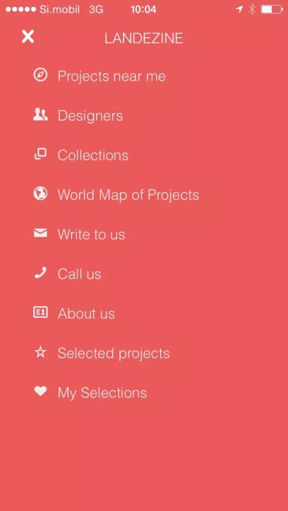 Landezine - Landscape Architecture App स्क्रीनशॉट
